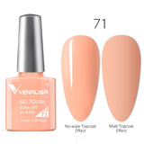 Venalisa 7.5ml soak off gel nail polish canni nail supply wholesale uv gel lacquer led color nail art glitter polish lamp