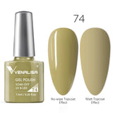 Venalisa 7.5ml soak off gel nail polish canni nail supply wholesale uv gel lacquer led color nail art glitter polish lamp