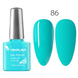 Venalisa 7.5ml soak off gel nail polish canni nail supply wholesale uv gel lacquer led color nail art glitter polish lamp