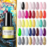 ROSALIND Gel polish For Nails Manicure Winter Colors vernis semi permanent primer Nail art Hybrid Gel Varnishes nail polish