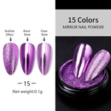 LEMOOC Nail Polish Gel French Line Style DIY Design Soak Off Semi Permanant Varnishes Mirror Powder Accessories Nail Lacquers