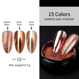 LEMOOC Nail Polish Gel French Line Style DIY Design Soak Off Semi Permanant Varnishes Mirror Powder Accessories Nail Lacquers