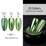 LEMOOC Nail Polish Gel French Line Style DIY Design Soak Off Semi Permanant Varnishes Mirror Powder Accessories Nail Lacquers