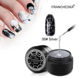 8ml Spider Line For Nails Art Gel Polish UV Colors Painting Gel Nail Polish Spider Gel Lacquer Web Stickers Gel Polish Dropship