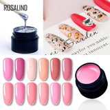 ROSALIND Nail Polish Gel DIY Paint 60 Colors Soak Off Nails Gel Polish Design Manicure Nail Painting Lacquer UV Gel Soak Off