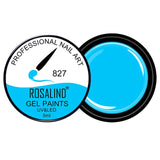 ROSALIND Nail Polish Gel DIY Paint 60 Colors Soak Off Nails Gel Polish Design Manicure Nail Painting Lacquer UV Gel Soak Off