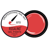 ROSALIND Nail Polish Gel DIY Paint 60 Colors Soak Off Nails Gel Polish Design Manicure Nail Painting Lacquer UV Gel Soak Off