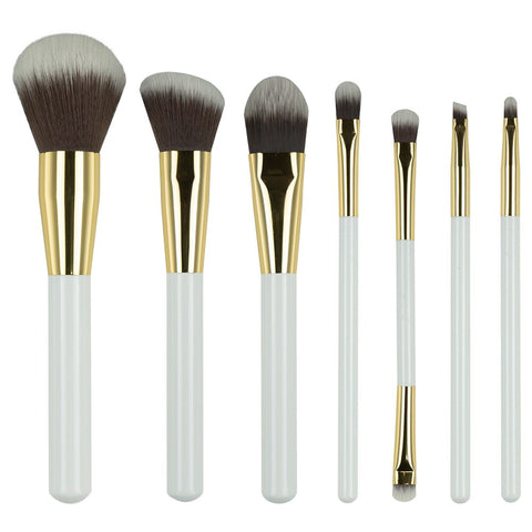 1Pcs White Cosmetic Powder Eye Shadow Foundation Blush  Makeup Brushes Tool Set Portable Beauty Tools Make Up Brush