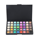 40-color Matte Eye Shadow Compact Palette Earth Warm Luminous Set Makeup Palette Shadow Cosmetics Brand New High-quality TSLM1