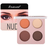 CmaaDU Brand 6Colors Nude Eye Shadow Palette Makeup Glitter Eyeshadow  Metallic Diamond Palette Waterproof Eye Pigment Cosmetics