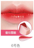 Korean Fashion Bite Lipstick V Cutting Two Tone Tint Silky Long Lasting Moisturzing Nourishing Lipstick Balm Lip Cosmetic Makeup