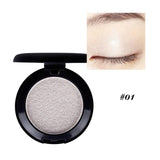 5 Colors Baked Eyeshadow Eye shadow Palette in Shimmer Metallic Eyes Makeup Brand EFU #7052-7056