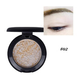 5 Colors Baked Eyeshadow Eye shadow Palette in Shimmer Metallic Eyes Makeup Brand EFU #7052-7056