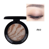 5 Colors Baked Eyeshadow Eye shadow Palette in Shimmer Metallic Eyes Makeup Brand EFU #7052-7056