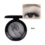 5 Colors Baked Eyeshadow Eye shadow Palette in Shimmer Metallic Eyes Makeup Brand EFU #7052-7056